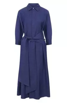 Платье из шерсти и льна Colombo