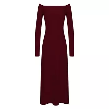 Платье из шерсти и шелка Gabriela Hearst