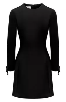 Платье из шерсти и шелка Valentino