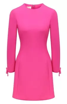 Платье из шерсти и шелка Valentino