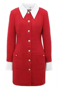 Платье из шерсти и вискозы Botrois