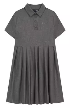 Платье из шерсти и вискозы Dal Lago