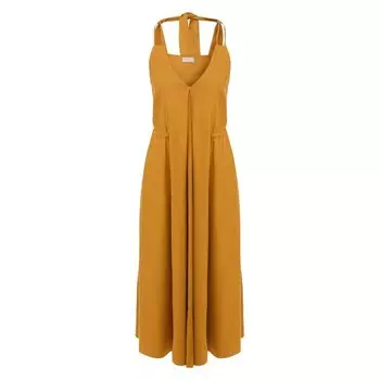 Платье из смеси льна и вискозы MRZ