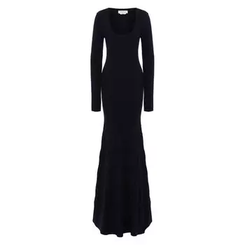 Платье из смеси шерсти и шелка Gabriela Hearst