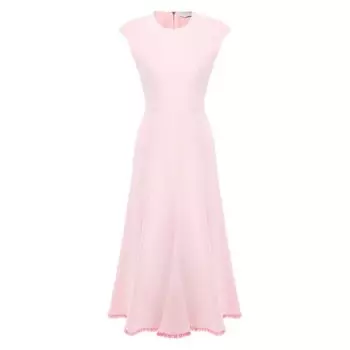 Платье из смеси вискозы и хлопка Gabriela Hearst