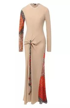 Платье из смеси вискозы и шелка Chlo