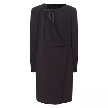 Платье из смеси вискозы и шелка Giorgio Armani