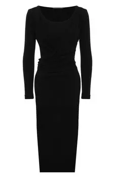 Платье из вискозы Alberta Ferretti