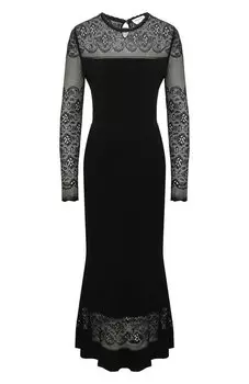 Платье из вискозы Alexander McQueen