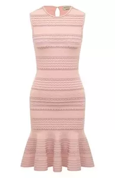 Платье из вискозы Alexander McQueen