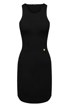 Платье из вискозы Balmain