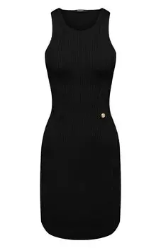 Платье из вискозы Balmain