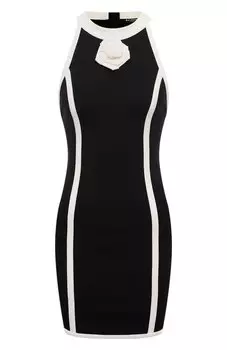 Платье из вискозы Balmain