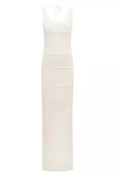 Платье из вискозы BOSS Orange