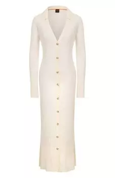 Платье из вискозы BOSS Orange