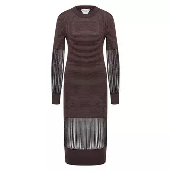 Платье из вискозы Bottega Veneta