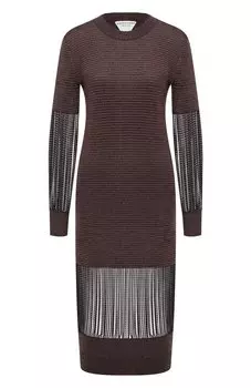 Платье из вискозы Bottega Veneta