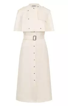 Платье из вискозы Burberry