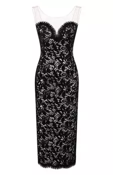 Платье из вискозы Dolce & Gabbana