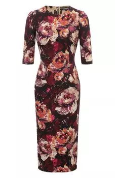 Платье из вискозы Dolce & Gabbana