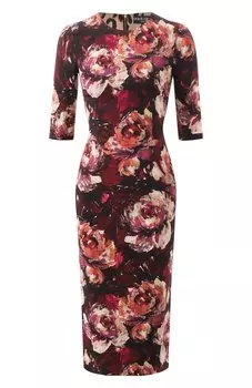 Платье из вискозы Dolce & Gabbana