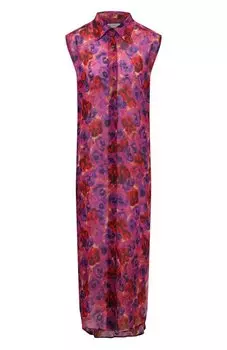 Платье из вискозы Dries Van Noten