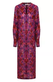 Платье из вискозы Dries Van Noten