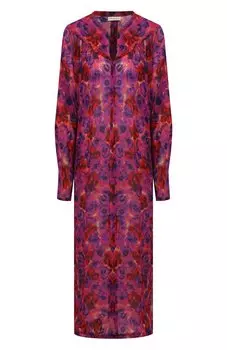 Платье из вискозы Dries Van Noten