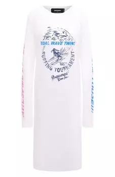Платье из вискозы Dsquared2