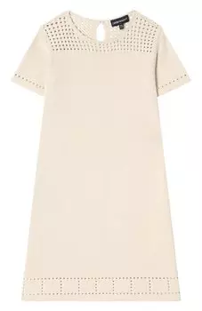 Платье из вискозы Emporio Armani