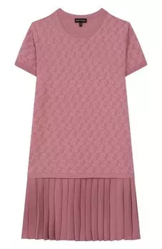 Платье из вискозы Emporio Armani