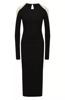 Платье из вискозы Helmut Lang