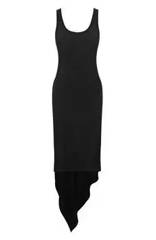 Платье из вискозы Helmut Lang