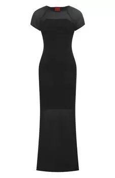 Платье из вискозы HUGO