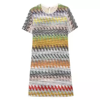 Платье из вискозы и хлопка Missoni