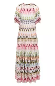 Платье из вискозы и хлопка Missoni