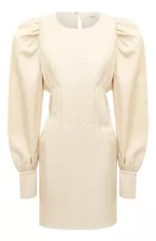 Платье из вискозы и льна GOEN.J