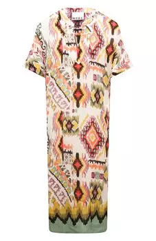 Платье из вискозы и льна Weill