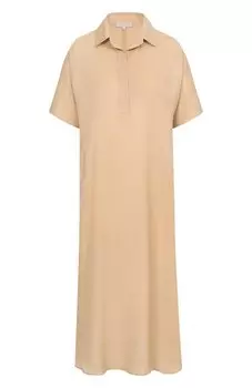 Платье из вискозы и льна Antonelli Firenze