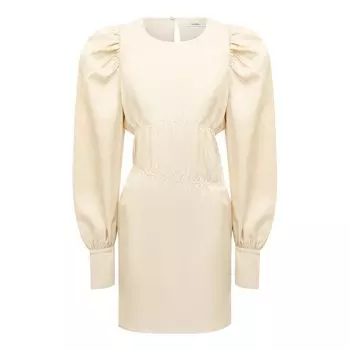 Платье из вискозы и льна GOEN.J