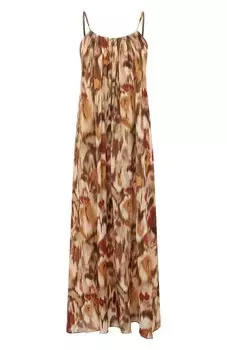 Платье из вискозы и шелка Antonelli Firenze