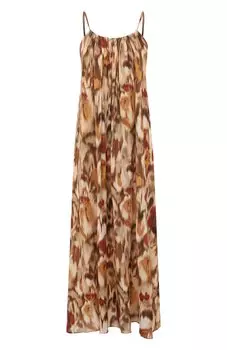 Платье из вискозы и шелка Antonelli Firenze