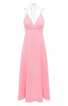 Платье из вискозы и шелка Forte_forte