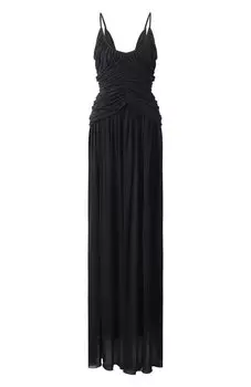 Платье из вискозы и шелка Giambattista Valli