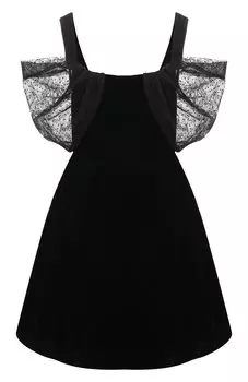 Платье из вискозы и шелка Saloni