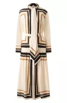 Платье из вискозы и шелка Zimmermann