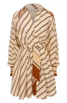 Платье из вискозы и шелка Zimmermann