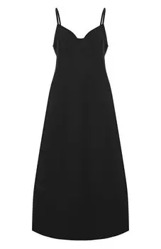 Платье из вискозы и шерсти Co