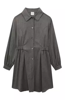 Платье из вискозы и шерсти Eleventy