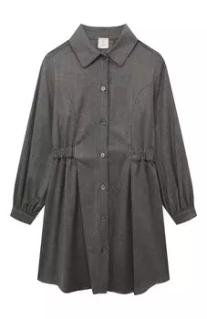 Платье из вискозы и шерсти Eleventy